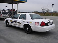 Kleberg County Sheriff's Office car
